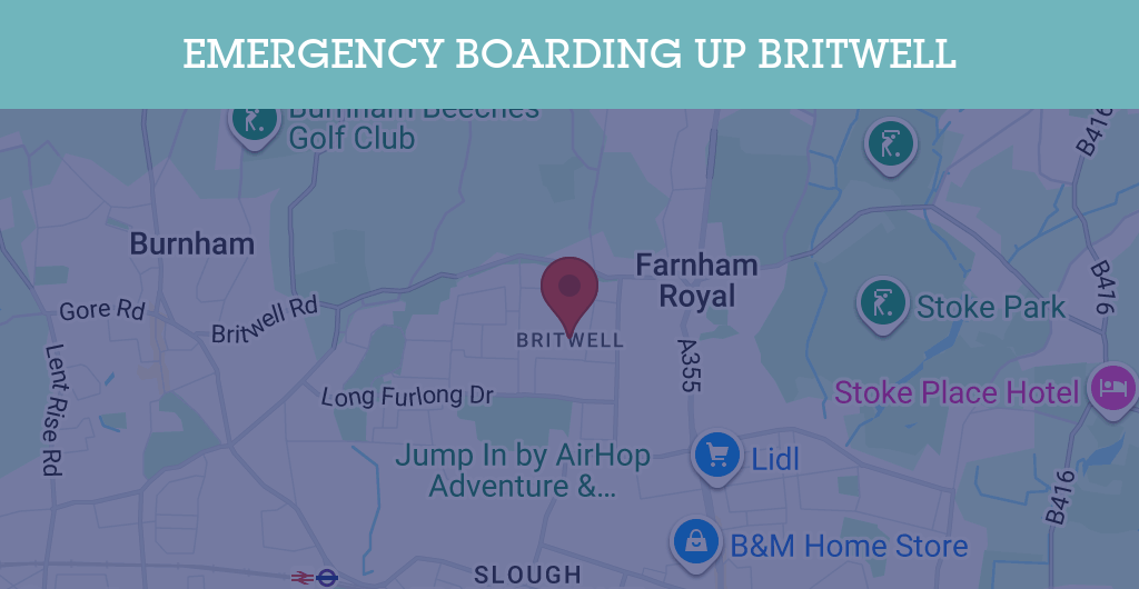 Emergency Boarding Up Services in Britwell - SL postcode