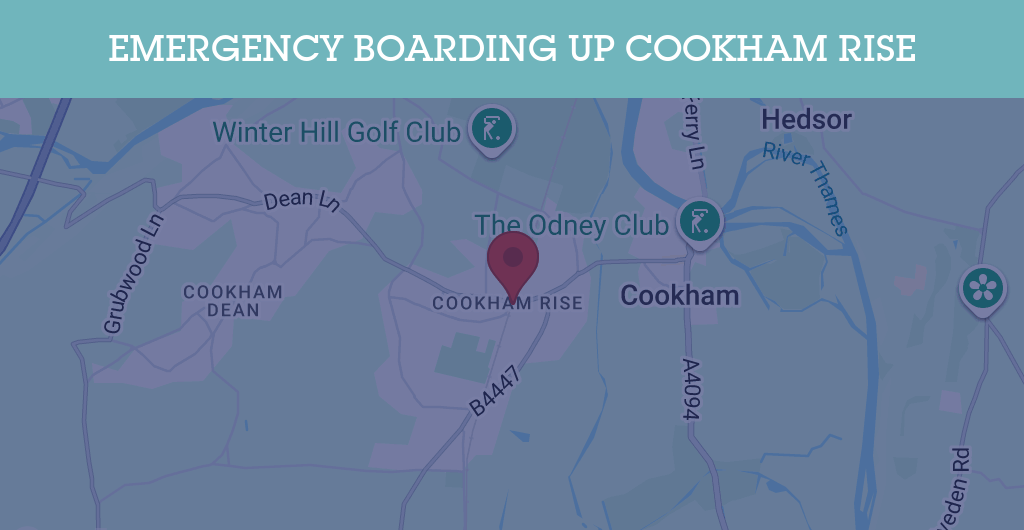 Emergency Boarding Up Services in Cookham Rise - SL postcode