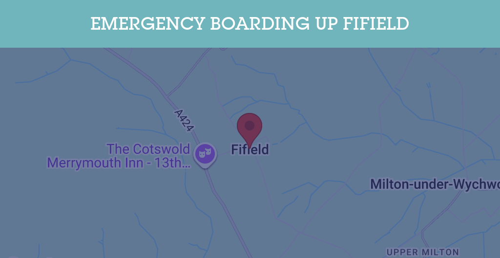 Emergency Boarding Up Services in Fifield - SL postcode
