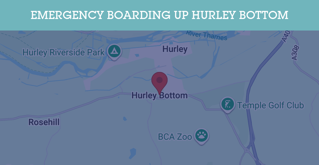 Emergency Boarding Up Services in Hurley Bottom - SL postcode