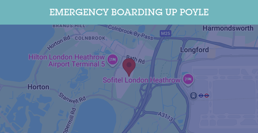 Emergency Boarding Up Services in Poyle - SL postcode