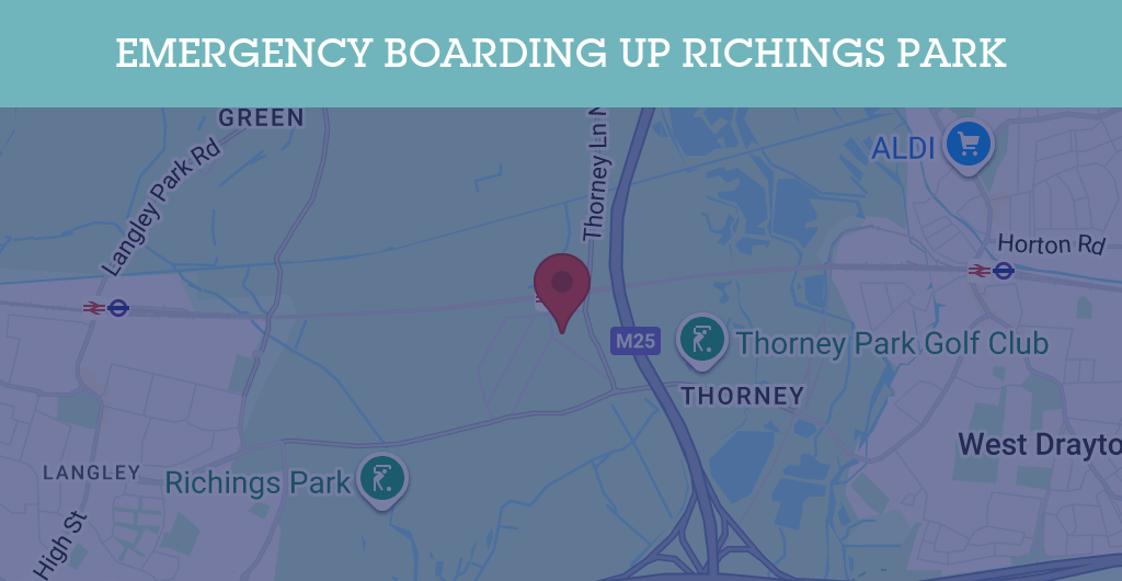 Emergency Boarding Up Services in Richings Park - SL postcode