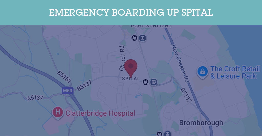 Emergency Boarding Up Services in Spital - SL postcode
