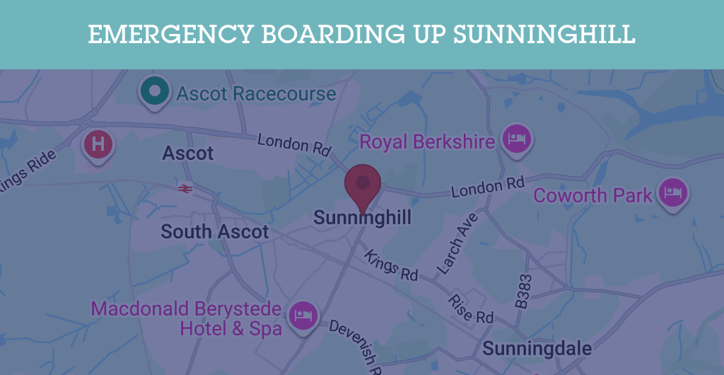 Emergency Boarding Up Services in Sunninghill - SL postcode