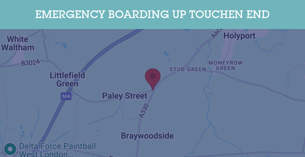 Emergency Boarding Up Services in Touchen End - SL postcode